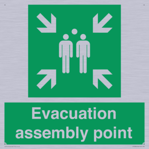 Evacuation assembly point